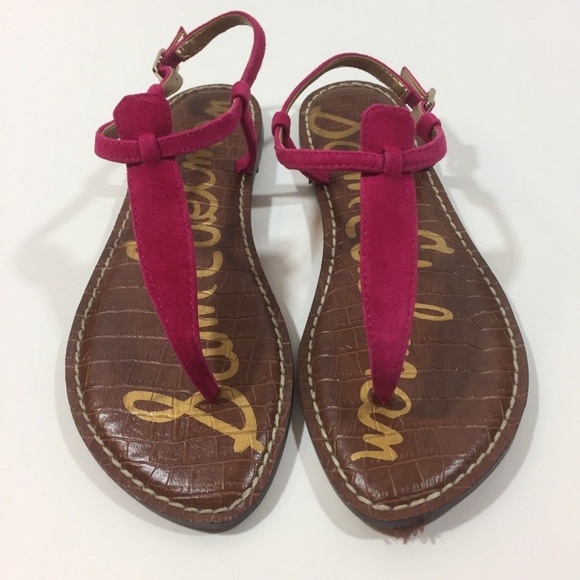 Sam Edelman Shoes - NEW Sam Edelman GIGI Thong Sandals Berry Pink SZ 6